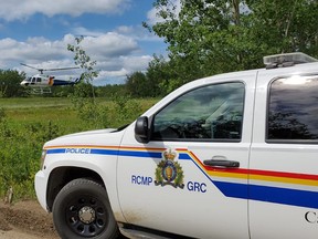 Elk Point RCMP and the Eastern Alberta District Rural Crime Reduction Unit arrested six people after high-speed chase. Supplied.