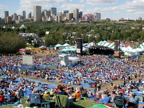 The Edmonton Folk Music Festival moved to Gallagher Park in 1981 after being held in Gold Bar Park during its first year.