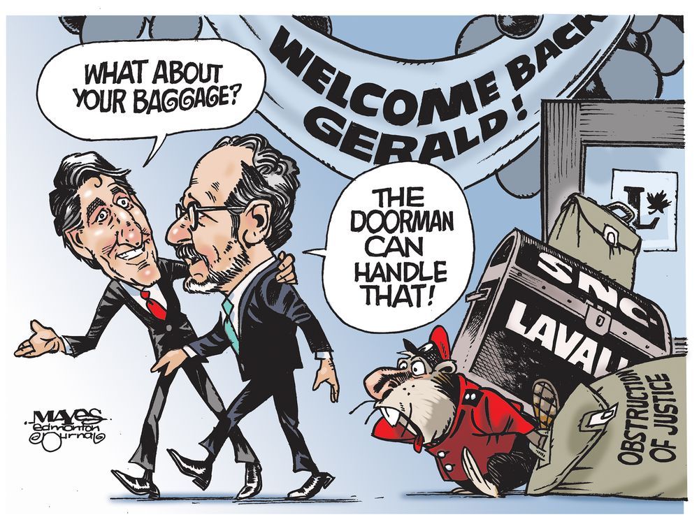 Malcolm Mayes cartoons for July 2019 | Edmonton Journal