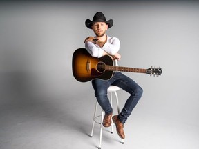 Brett Kissel, performing at Big Valley Jamboree on Sunday at 7:30.