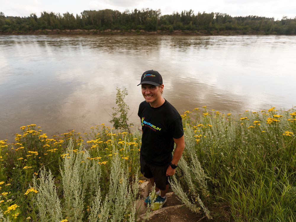 Inaugural SwimRun Edmonton race to take over River Valley Sunday Edmonton Journal