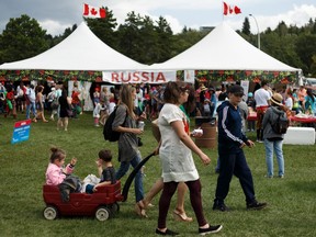 File image of crowds at Heritage Festival