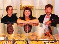 From left, Garner Beggs and Giselle Courteau are co-owners, along with Jake Pelletier, of Duchess Bake Shop, named to a BuzzFeed list of 23 Bakeries Around the World You Need to Eat at Before You Die in 2015.