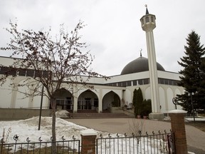 Al Rashid Mosque is seen in Edmonton, Alta., on Thursday, April 4, 2013.