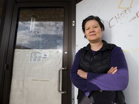 Luong Nguyen is trying to run a restaurant with the door locked because of the increase in homelessness and disorder in Chinatown. Customers must ring the bell and wait to be let into her Vietnamese/Chinese vegetarian restaurant Veggie Garden, on 100 Street near 106 Avenue.