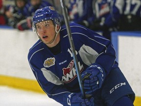 Edmonton Oil Kings forward Jake Neighbours at training camp in Edmonton on Saturday August 31, 2019.