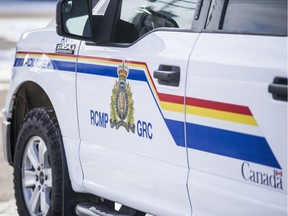 AN RCMP vehicle.