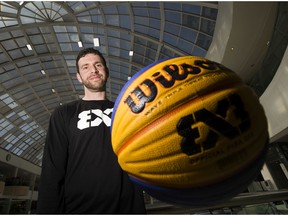 Steve Sir ­ FIBA 3x3 World Tour athlete, was on hand for the Alberta Basketball Association (ABA) announcement of a major FIBA 3x3 World Tour event. File photo.