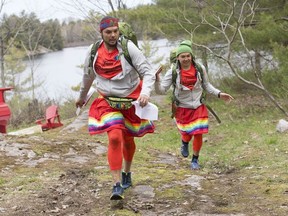 Anthony Johnson and Dr. James Makokis, from amiskwaciy-w‚skahikan (Edmonton), Treaty Number Six Territory, were crowned the Amazing Race Canada season 7 champions after crossing the finish line during the showís season finale on Sept. 10.