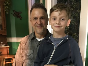 L.A.-based movie and TV actor Troy Ruptsh chose Edmonton's Daniel Mazepa, 8, for a major role in his movie They Who Surround Us, which he is filming in and around Vegreville.