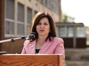 Education Minister Adriana LaGrange said she'll talk to education groups across the province about the future of class size funding after finding the $3.4 billion invested in 15 years has failed to move the needle on making classes smaller.