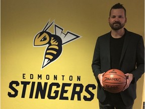 Edmonton Stingers president Brett Fraser.