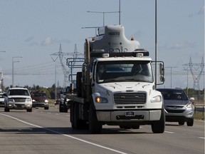 Traffic heads west on Anthony Henday Drive, in Edmonton on Thursday, Sept. 5, 2019. On Thursday Transportation Minister Ric McIver announced that the southwest leg of Anthony Henday Drive will be widened to six lanes.