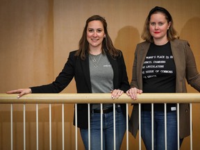 Calgarians Marcie Hawranik and Sarah Elder-Chamanara are the brains behind a new clothing line that fuses feminism, fashion and politics.