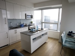 The Sky Residences in the Ice District helped boost sales in the concrete segment of the multi-family real estate in Edmonton.