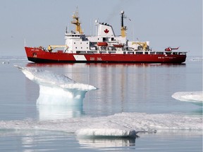 The Canadian Coast Guard medium icebreaker Henry Larsen. File photo.