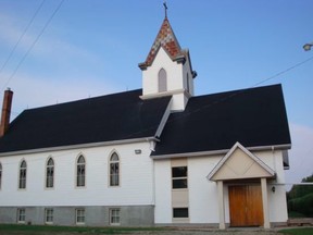 Trio de Moda performed at the St. John Lutheran Church of Golden Spike on Oct. 6.