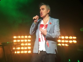 Morrissey at the Jube Thursday night.