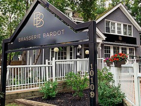 Brasserie Bardot is a "reimagined French Brasserie" on High Street, located at 10109 125 St.
