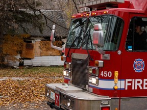 An Edmonton Fire Rescue Services unit.