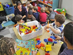 Tyler Hein, of the Association of Early Childhood Educators of Alberta, says quality child care should be on the mind of voters in the Oct. 21 federal election. File photo.