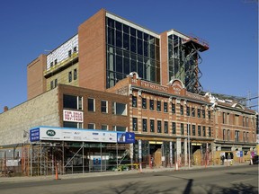 The Brighton Block building at 9666 Jasper Ave. in Edmonton on Oct. 10, 2019.