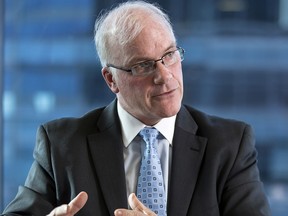 Jim Ellis, Alberta Energy Regulator CEO, at his office in Calgary on Dec. 2, 2015.