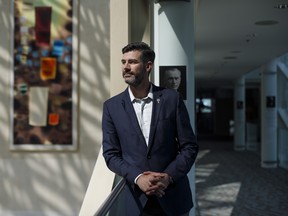 Mayor Don Iveson, pictured here at Edmonton City Hall, sees a bright future for his city.