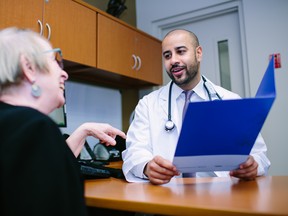 Copeman Healthcare medical director Dr. Nathan Thakur carefully reviews all the options available with his patients to
personalize treatment plans.