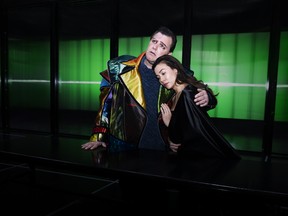 James Westman plays the title character and Sharleen Joynt plays Gilda in Edmonton Opera's production of Rigoletto.