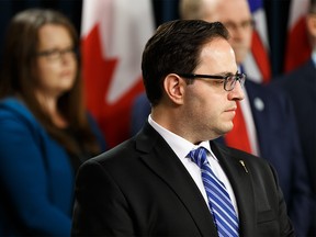 Alberta Minister of Advanced Education Demetrios Nicolaides in Edmonton on Wednesday, June 19, 2019. Photo by Ian Kucerak/Postmedia