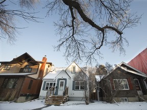 Two Garneau properties at 11140 80 Ave., left, and 11136 80 Ave. shown on Edmonton Wednesday, Nov. 6, 2019, are rented out on Airbnb and renters have caused problems for neighbours.