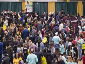 The University of Alberta expected about 9,000 prospective students to visit the campus for information and workshops for their open house on October 18, 2019.