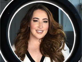 Sugar Lash PRO founded by internationally acclaimed, award winning lash artist Courtney Buhler, when her vision for the eyelash extension industry went beyond owning her own successful lash lounge in Edmonton, November 6, 2019. Ed Kaiser/Postmedia