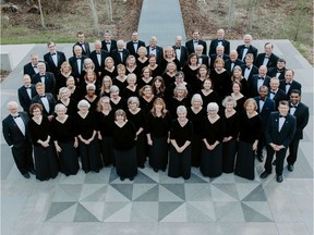 The Richard Eaton Singers performed at the Winspear Centre on Sunday. Photo supplied