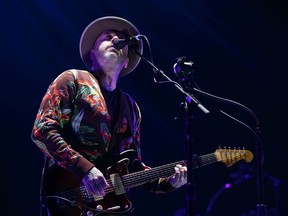 Dallas Green of City and Colour performs at Rogers Place on Wednesday, Nov. 13.