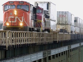 Thousands of unionized workers at Canadian National Railway Co. could go on strike as early as Nov. 19.