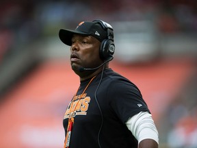 The B.C. Lions have fired DeVone Claybrooks after a disappointing 5-13 season.