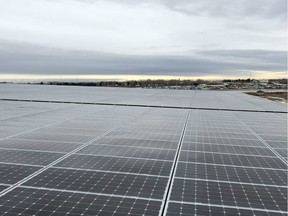 Freedom Cannabis is flipping the ceremonial switch on a brand new rooftop solar array at Freedom’s 126,000 square foot facility in Acheson, 20 kilometres west of Edmonton.
