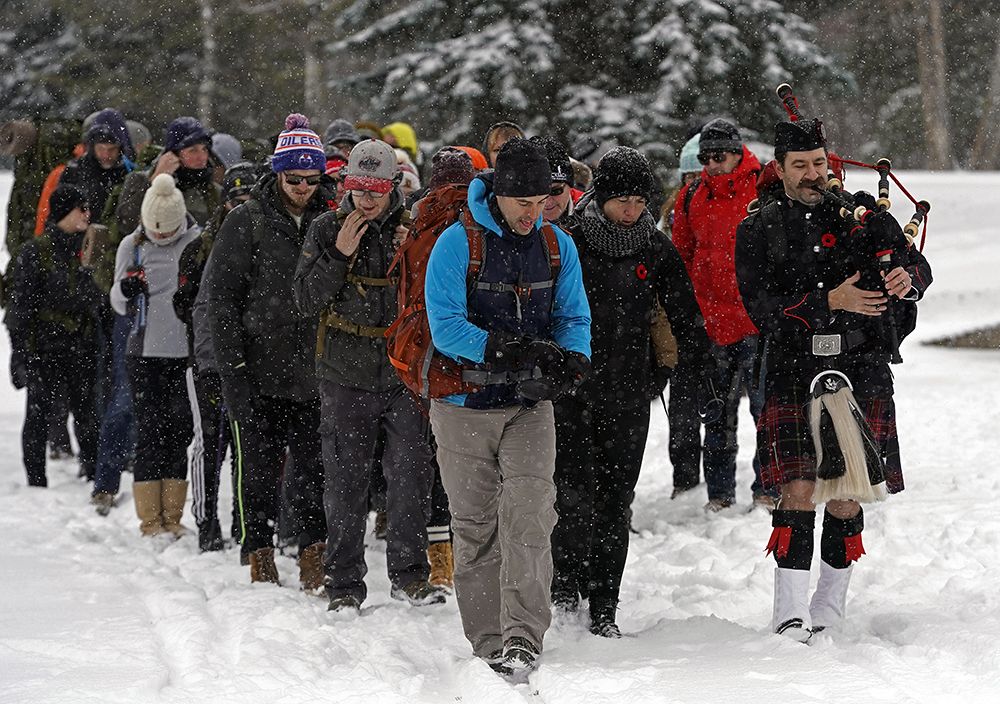 PHOTOS Edmonton 2019 Rucksack March for Remembrance Edmonton Journal