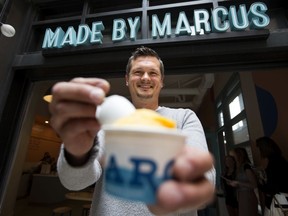 Made by Marcus ice cream's Marcus Purtzki brought his Calgary concept to Whyte Ave. this year. Photo by David Bloom/Postmedia