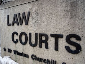 Edmonton Law Courts Building. File photo.