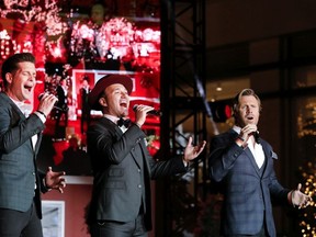 The Tenors' Wonder of Christmas Tour arrived at the Jubilee Auditorium Tuesday, featuring a variety of holiday classics.