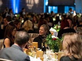 Lunch begins during the Festival of Trees luncheon and fashion show at the Edmonton Convention Centre on Friday, Nov. 29.