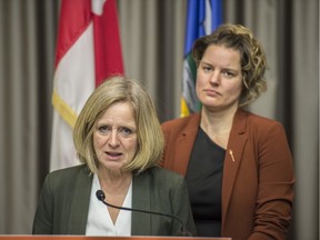 Rachel Notley, Leader of the NDP Official Opposition and  Heather Sweet, Critic for Democracy and Ethics, revealed the next steps the NDP caucus is taking to combat Bill 22. on December 11, 2019.