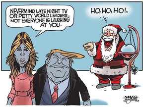 Malcolm Mayes cartoon for Edmonton Journal.