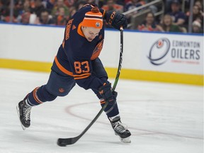 Hardest Shot winner was Matt Benning (83). The Oilers Skills Competition at Rogers Place on December 29, 2019 was a sell-out and a chance for many fans to see their idols in a more relaxed atmosphere. Shaughn Butts / Postmedia