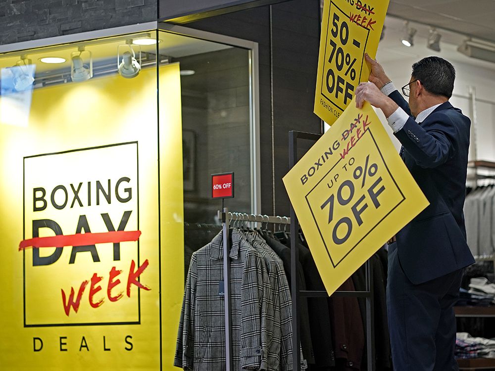 Benefits of buying local touted as Boxing Day shoppers go online for