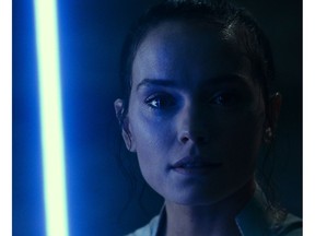 Daisy Ridley as Rey in The Rise of Skywalker.