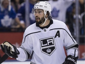 Los Angeles Kings defenceman Drew Doughty on Oct. 23, 2017, in Toronto.